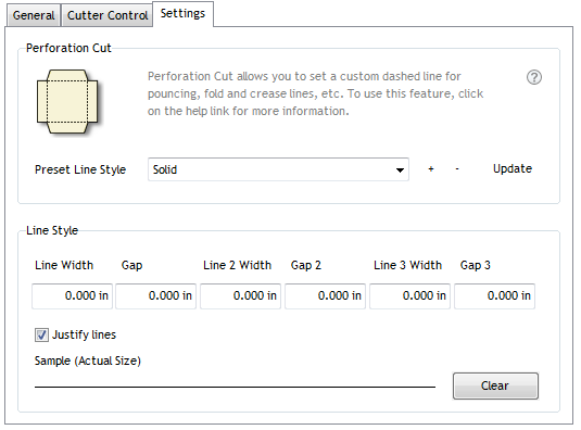 Autocut - Advanced Options