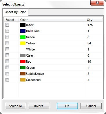 Select by Color